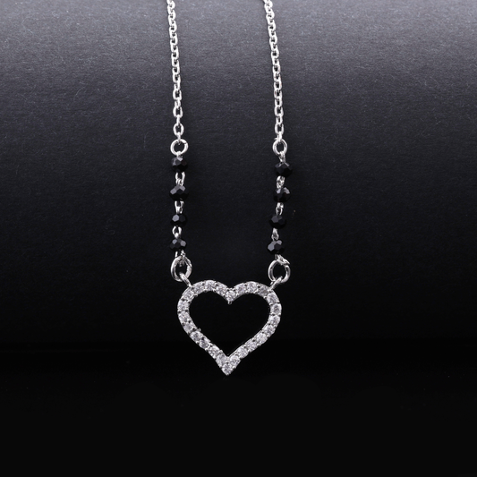 Love Heart Mangalsutra Flaunt Glow