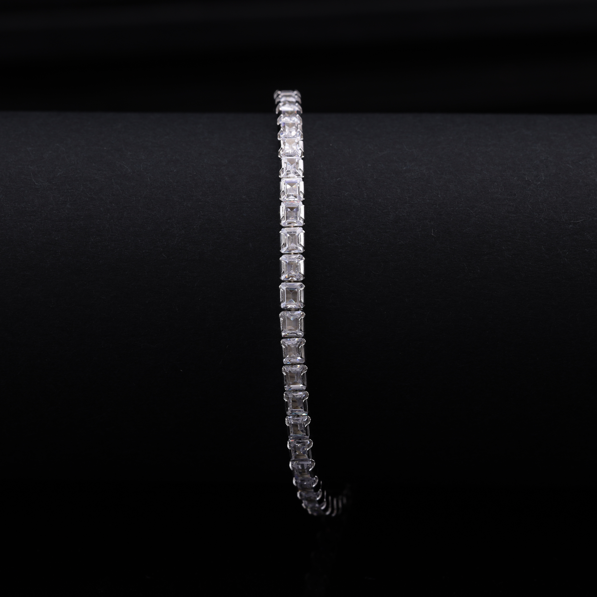 Crystal Line Tennis Bracelet Flaunt Glow