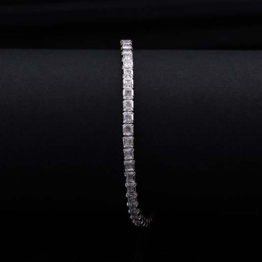 Crystal Line Tennis Bracelet Flaunt Glow