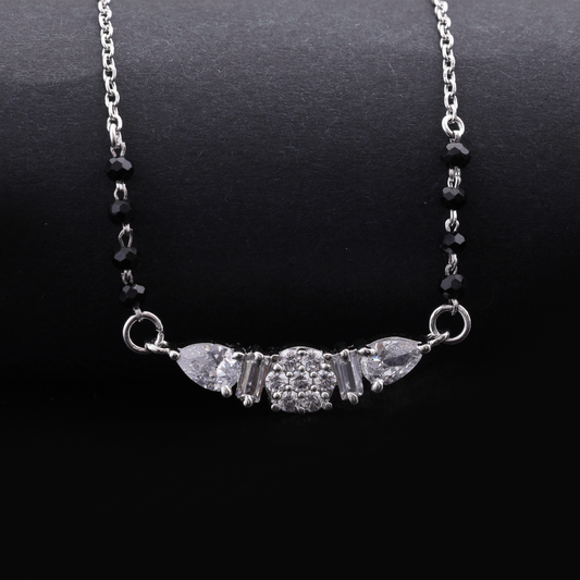 Royal Spark Cluster Mangalsutra Flaunt Glow