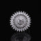 Luxury Diamond Halo Cocktail Ring Flaunt Glow