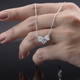 Crystal Butterfly Pendant Necklace Flaunt Glow
