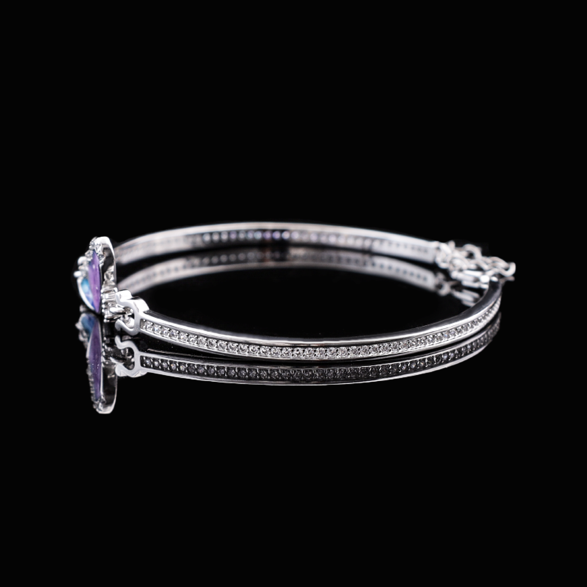 Butterfly Bloom Crystal Bracelet Flaunt Glow